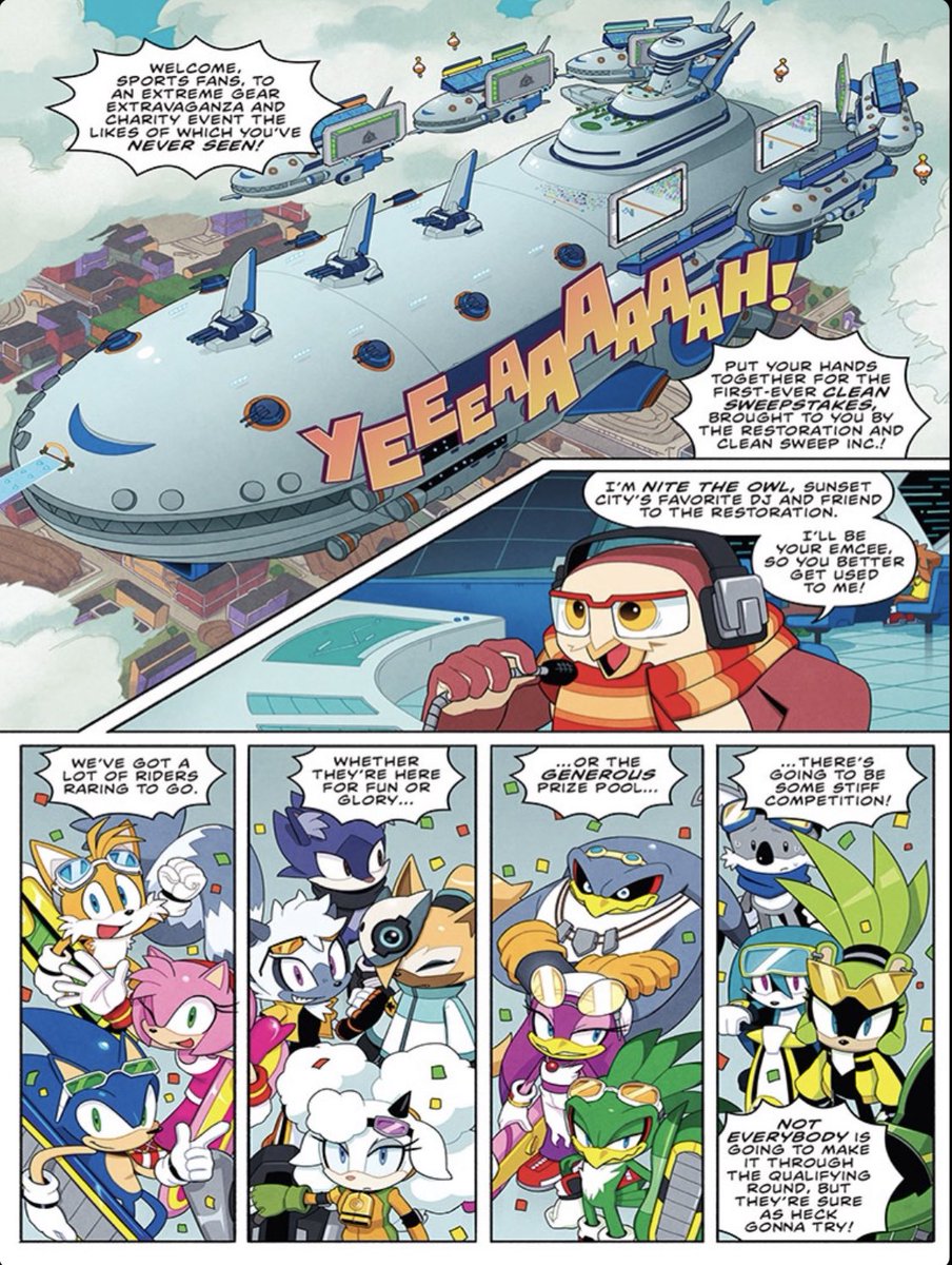 Preview page for Sonic The Hedgehog #69 #IDWSonic #Sonic #SonicTheHedgehog