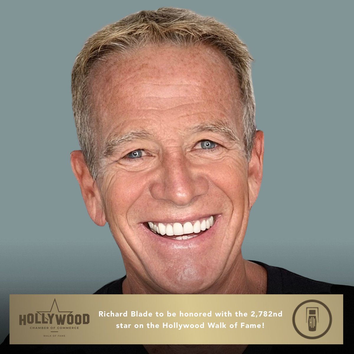 🎙️The Hollywood Chamber of Commerce will honor radio personality Richard Blade with the 2,782nd star on the Hollywood Walk of Fame on Thurs, June 6, at 11am PST at 1625 Vine Street. Blade will receive his star in the category of Radio. Livestream on walkoffame.com