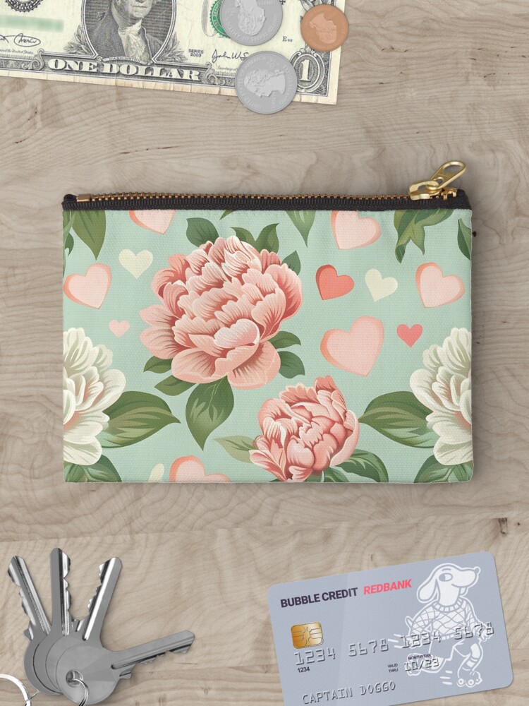 Peony flowers Pattern Zipper Pouch | Redbubble
redbubble.com/i/pouch/Peony-…

#redbubble #redbubbleshop #redbubbleartist
 #patterndesign   #flowers #botanicalpattern  #colorfulflowers  #floralpattern #floraldesign #floraldesigns  #flowersartworks #zipperpouch #backtoschool