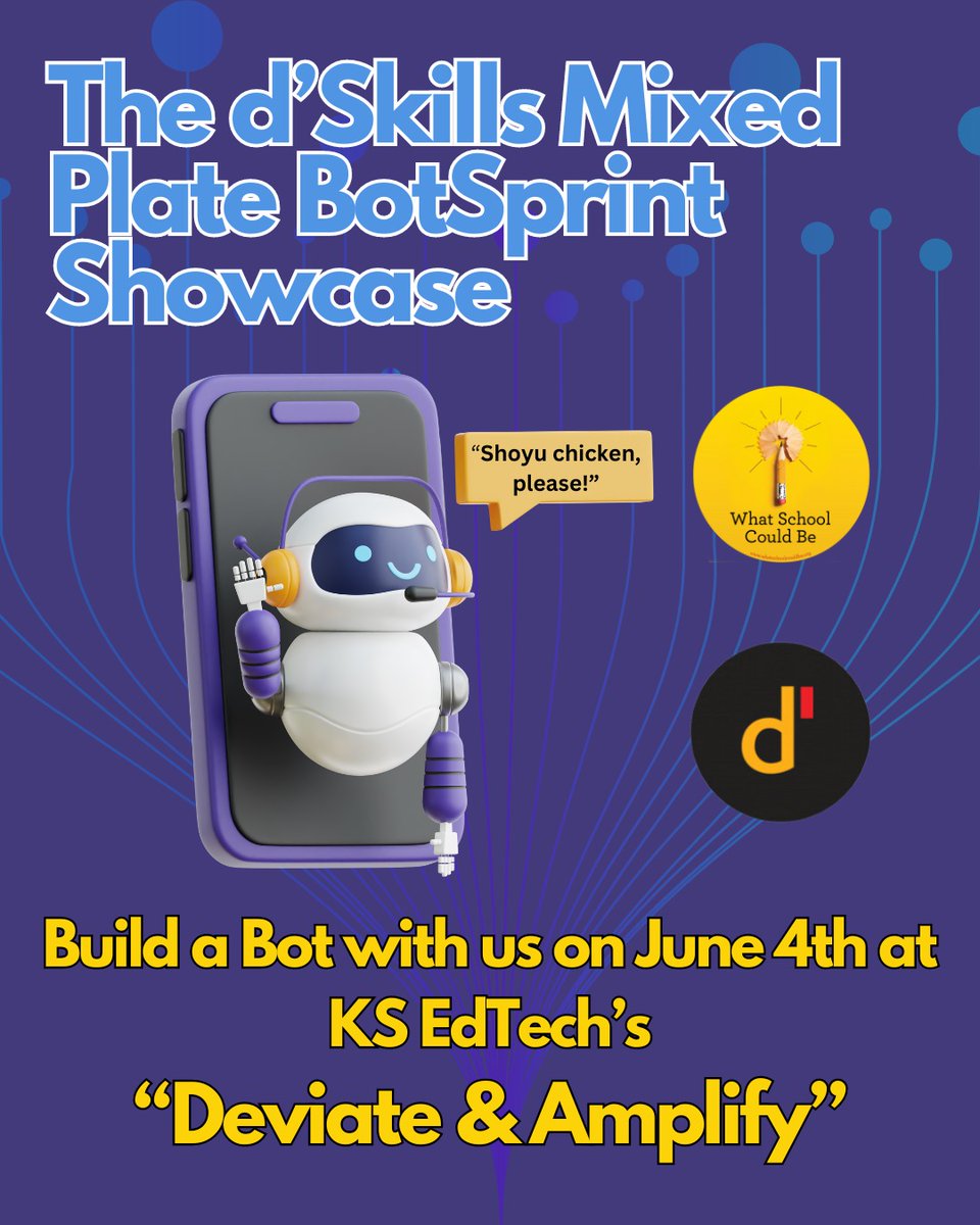 You won’t want to miss this engaging, hands-on session on d’Skills! Register now at bit.ly/kukulu24 #KSEdTech #808educate @joshreppun @melching5 @SchoolCouldBe