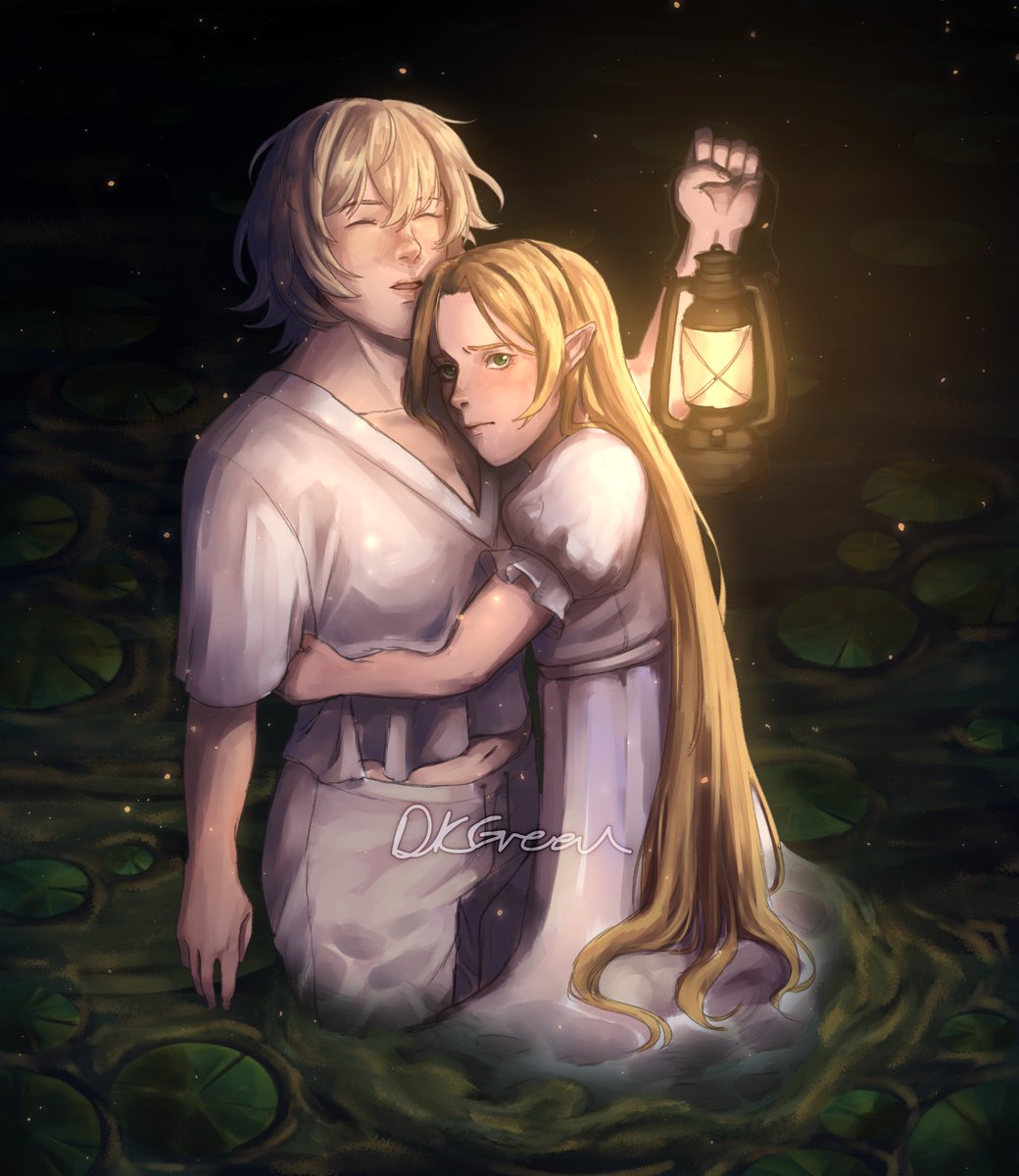 I finished this like a month ago and totally forgot about it 🫠. (Marcille is my favourite so far)
-
#delicousindungeon #dungeonmeshi #falin #marcille #farcille #falintouden #marcilledonato