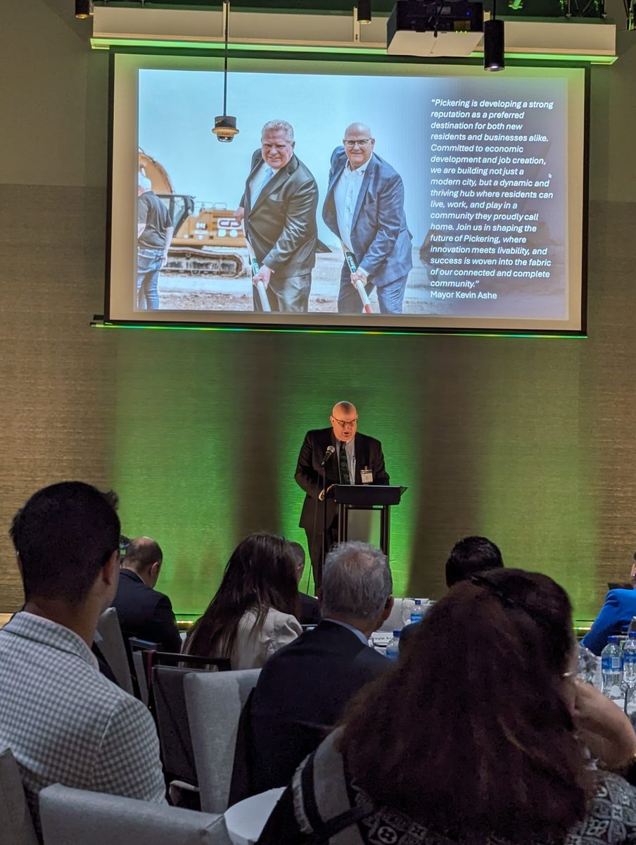 APBoardofTrade's tweet photo. We joined the Pickering Economic Outlook Event hosted this morning by @InvestPickering
@MayorKevinAshe and other speakers shared updates on city projects, developments, and collaborations with businesses, developers, and stakeholders.
#APBOT #CityofPickering #InvestPickering https://t.co/9IBUjgvBWT
