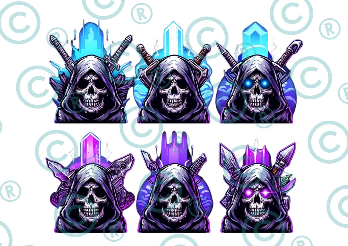 Première publication et on commence fort 👊

Un lot de 6 badges pour les rangs d'abonnés Twitch d'un client fidèle !

Disponible en mp pour vos commandes et projets !

#twitchstreamer #GraphicDesign #twitch #GirlBoss