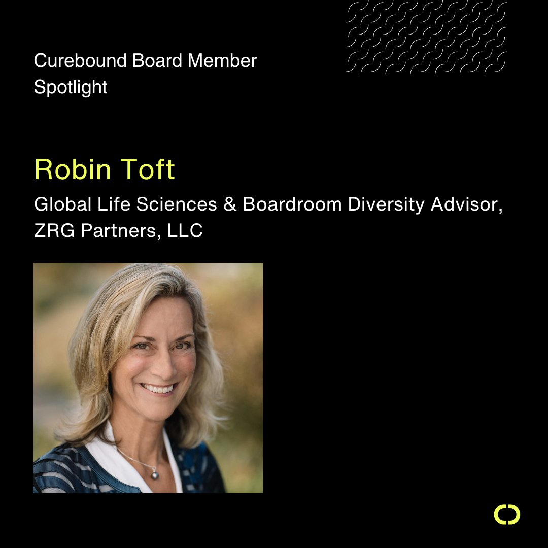 Welcoming Robin Toft to Curebound’s Board of Directors. Robin is an inspirational leader, board director, and the award-winning author. Such a powerhouse and force for good, we are thrilled to welcome Robin to Curebound. Read full profile here: curebound.org/who-we-are#lea…