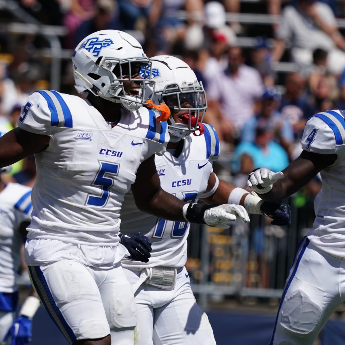 #AGTG Blessed to receive an division 1 offer from Central Connecticut State University! @CCSUfootball