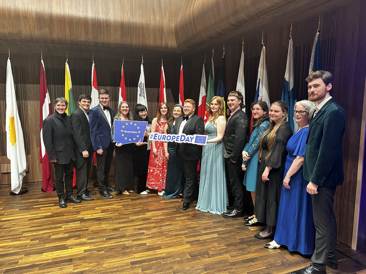 A massive well done to all our students and their Belgian peers on their stunning performances this evening, and huge thanks to @RTElyricfm & @Paullyricfm for sharing it live with the Nation on this #EuropeDay2024