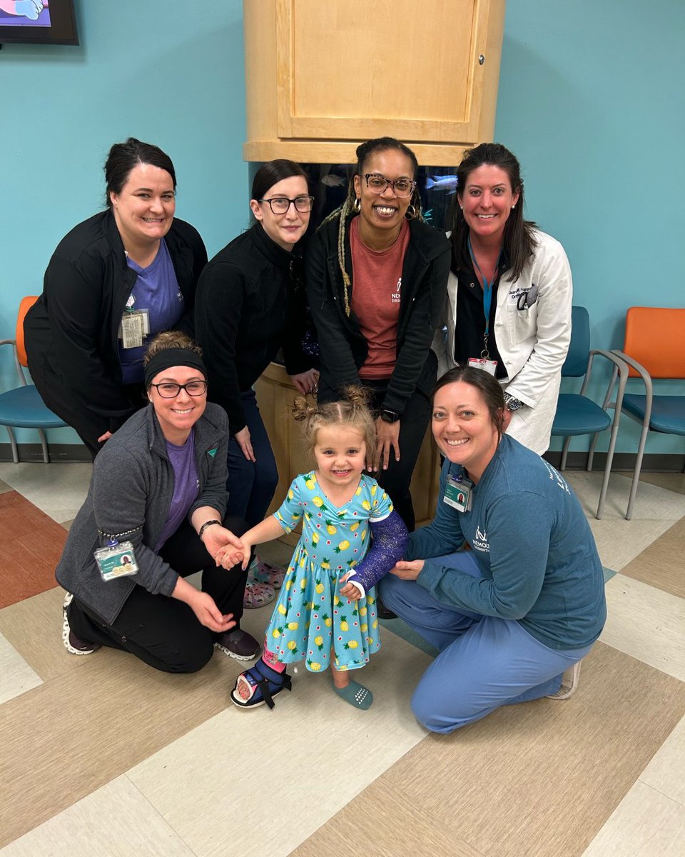 Born with osteogenesis imperfecta (OI), Mackenzie's journey began before she even entered the world. With the loving care of our multidisciplinary orthopedics team, Mackenzie is thriving like never before! Read her story: bit.ly/3Wl932m #OIAwarenessWeek