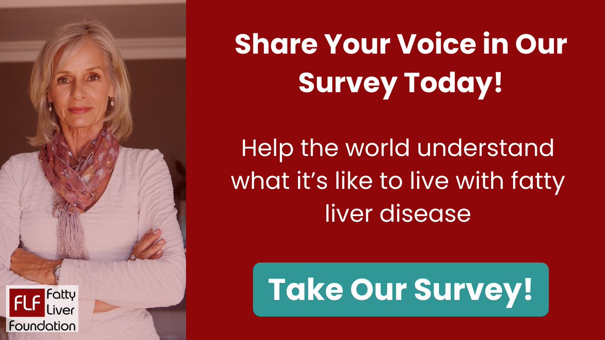 Join us in the fight against steatotic (fatty) liver disease! Your voice matters. Take our survey today to raise awareness and drive positive change. Let's make a difference! Start here ➡️ surveymonkey.com/r/5SWT2R6 #livertwitter #liverdisease #Awareness #HealthSurvey #TakeActionNow