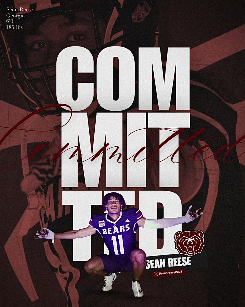 SR11🤙🏾 (@seanreese2022) on Twitter photo Committed 100% let’s get to work!! @MOStateFootball <a href="/NickPetrinoMSU/">Dominic Petrino</a> <a href="/CoachClowney87/">Coach David Clowney</a> Committed 100% let’s get to work!! @MOStateFootball <a href="/NickPetrinoMSU/">Dominic Petrino</a> <a href="/CoachClowney87/">Coach David Clowney</a>