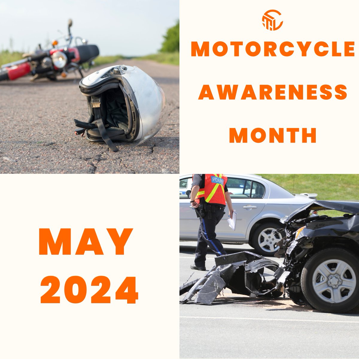 May is Motorcycle Awareness Month! 🏍️ Let's share the road safely and protect our riders. Join the movement for safer streets!

...
#lawyerthelawyer #may #motorcycleriders #riders #motorcycleawareness