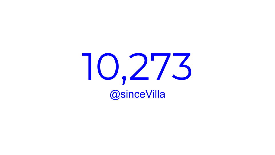 That's a wrap for another year!

54% of villa fans have still never seen their club win a trophy

Seeing the likes of #Swansea #boro #wigan #blackburn #pompey #westham & #bcfc do it is the bitterest pill 😂

#sincevilla #KRO #SOTV #wba #wwfc #pusb #saddlers #avfc