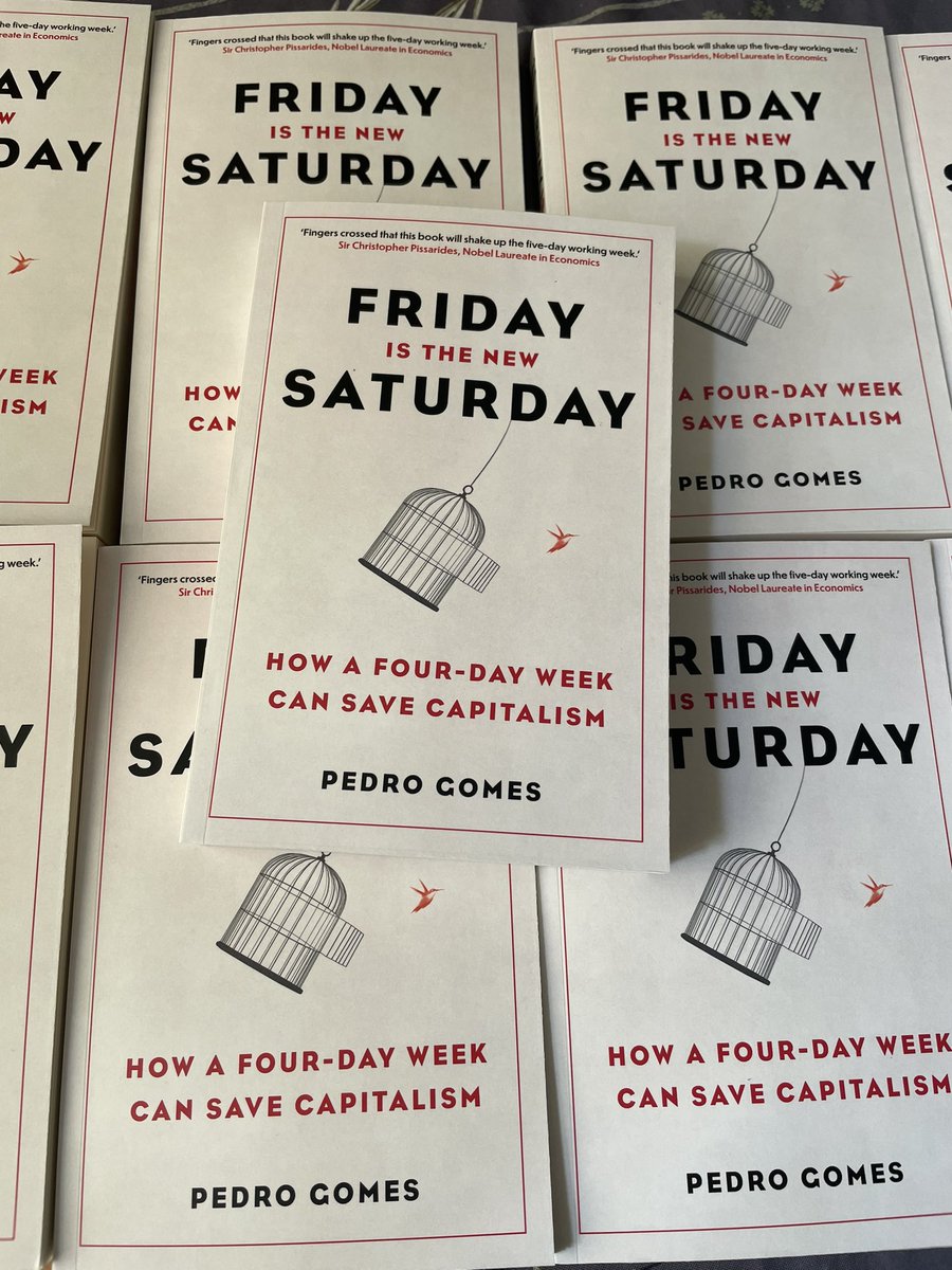 The paperback version of 𝐅𝐫𝐢𝐝𝐚𝐲 𝐢𝐬 𝐭𝐡𝐞 𝐍𝐞𝐰 𝐒𝐚𝐭𝐮𝐫𝐝𝐚𝐲 is coming out next week in the UK.
I ask everyone who has read the book in English, Portuguese, Italian or Korean to please leave a rating and/or a review on Amazon or Goodreads. It would be very helpful!