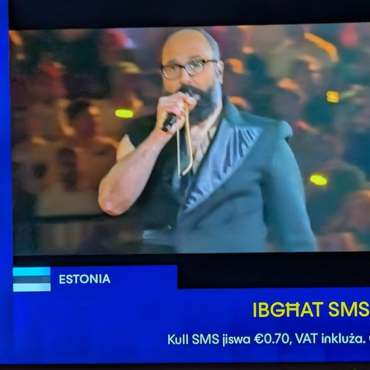 What is @tweetsauce doing in Eurovision?