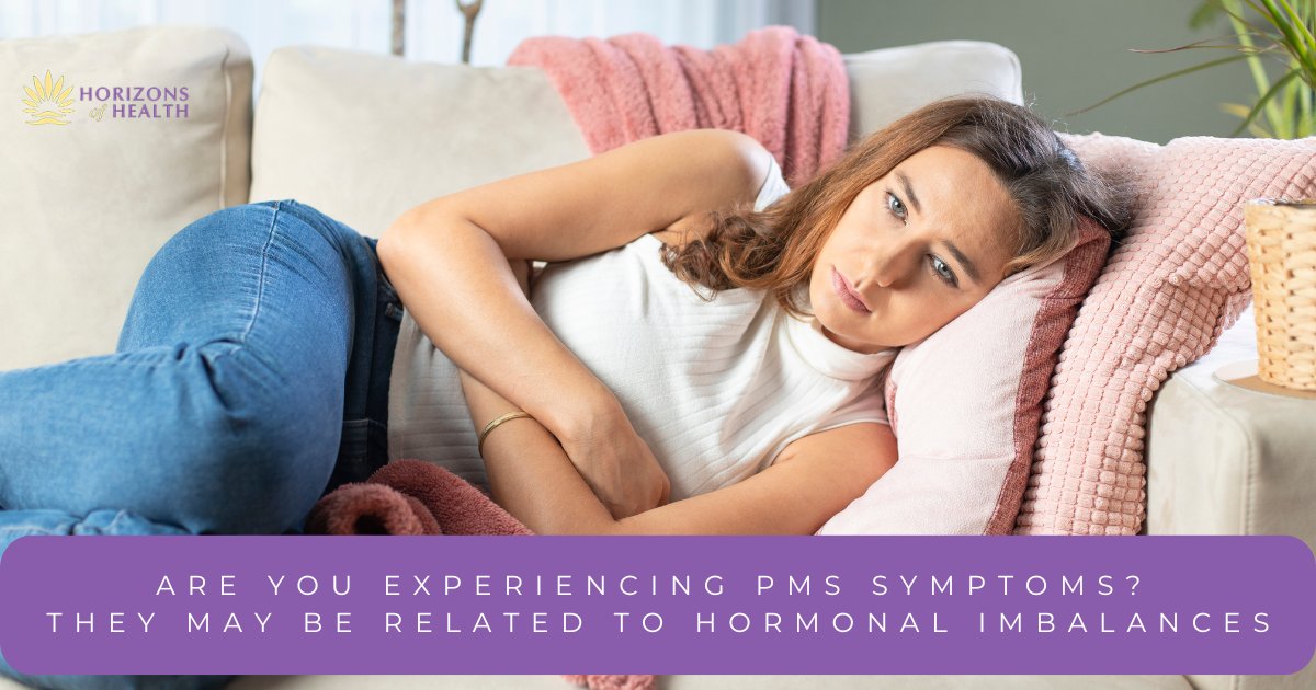 Do you dread your periods with mind-numbing cramps and wicked mood swings that make you feel like you’re not yourself? You may be experiencing #PMS related to hormonal imbalances. #hormones #moodswings #menstrualcycle #depression To learn more: horizonsofhealth.com/pms/