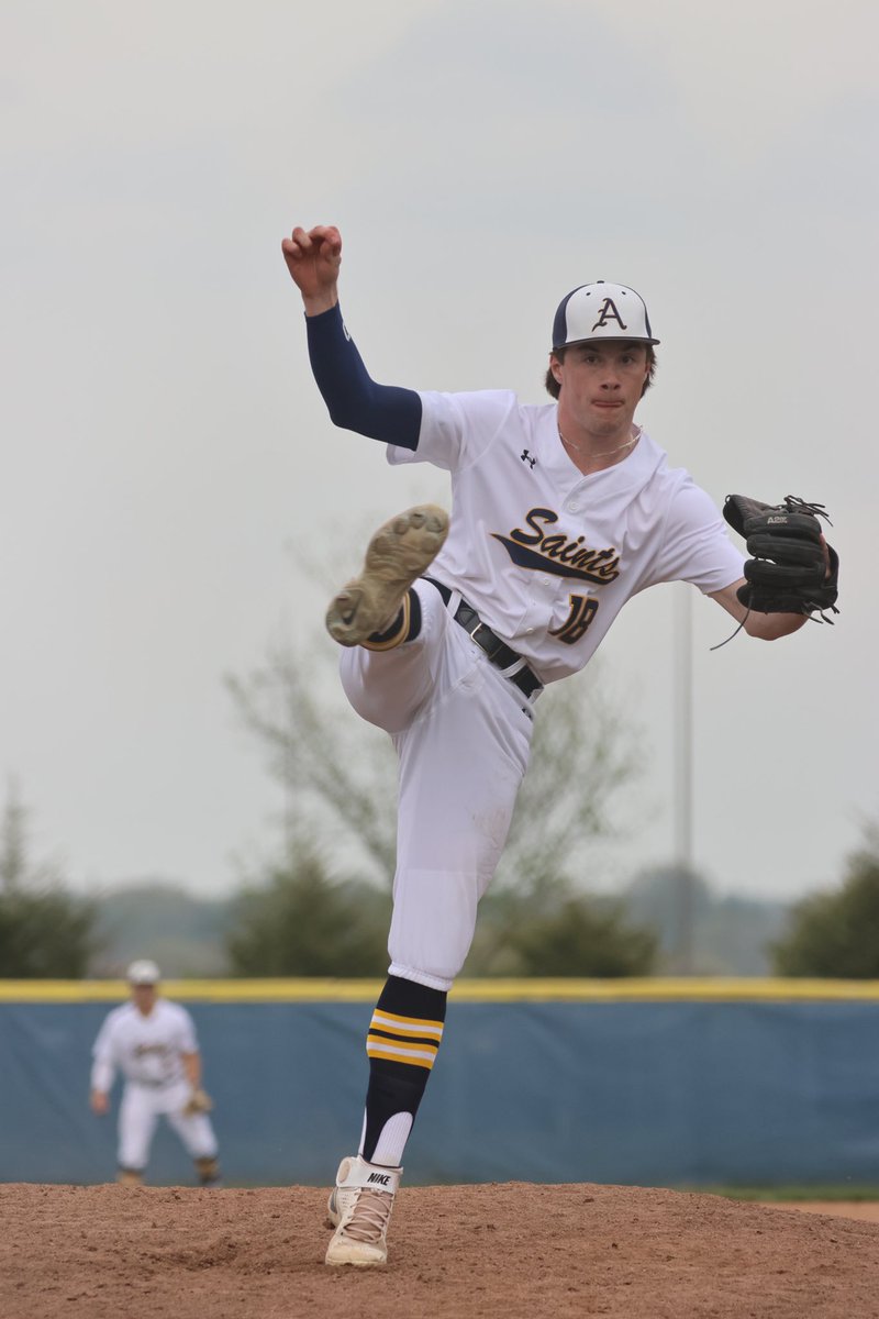 Saints Baseball (@stasaints_bsb) on Twitter photo Senior, Yale Griffiths, starts on the mound in the regular season finale for the <a href="/GoAquinasSaints/">GoAquinasSaints</a> #SeniorDay2024 Senior, Yale Griffiths, starts on the mound in the regular season finale for the <a href="/GoAquinasSaints/">GoAquinasSaints</a> #SeniorDay2024