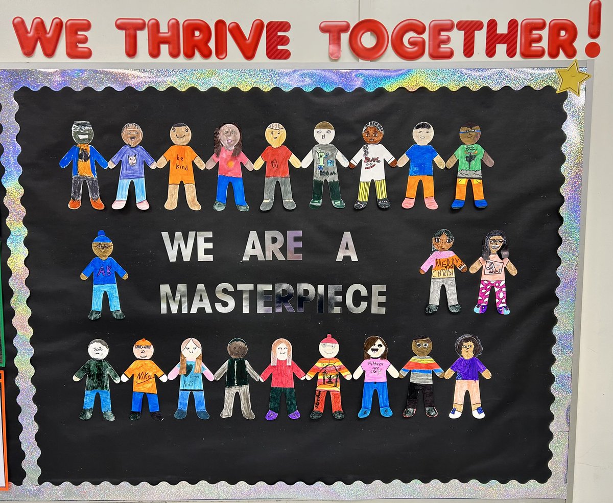 After reading “The Colours of Us” &amp; “More than Peach” Ss created mini versions of themselves. They chose their colours carefully &amp; even added textured hair. These are a masterpiece grade 3s! <a href="/PeelSchools/">Peel District School Board</a> <a href="/grenobleps/">Grenoble PS</a>