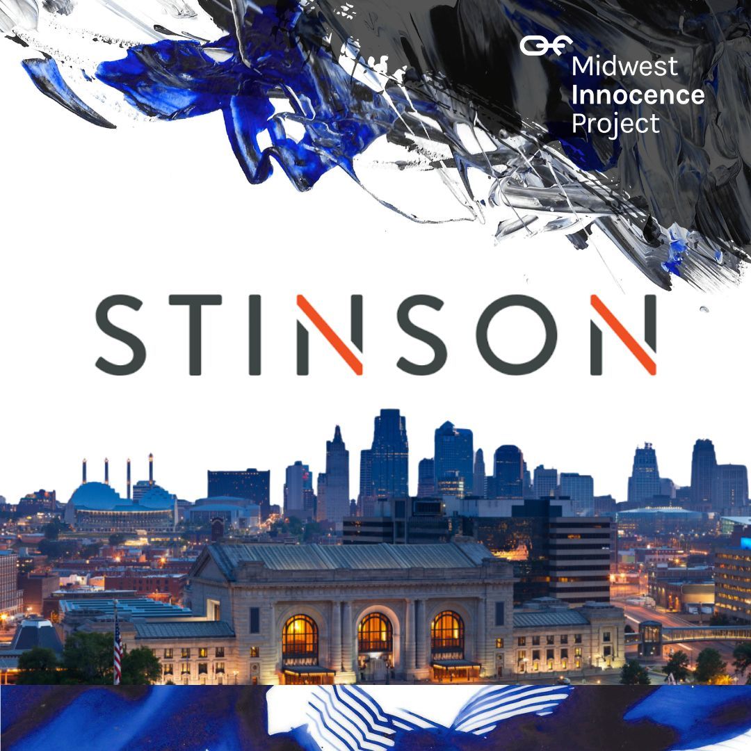 🌟 We're thrilled to announce that Stinson LLP has been selected for the Midwest Innocence Project’s Freedom Award! 🌟Join us in honoring Stinson LLP's contributions at our annual Faces of Innocence event on June 5th! buff.ly/3EA87Mx