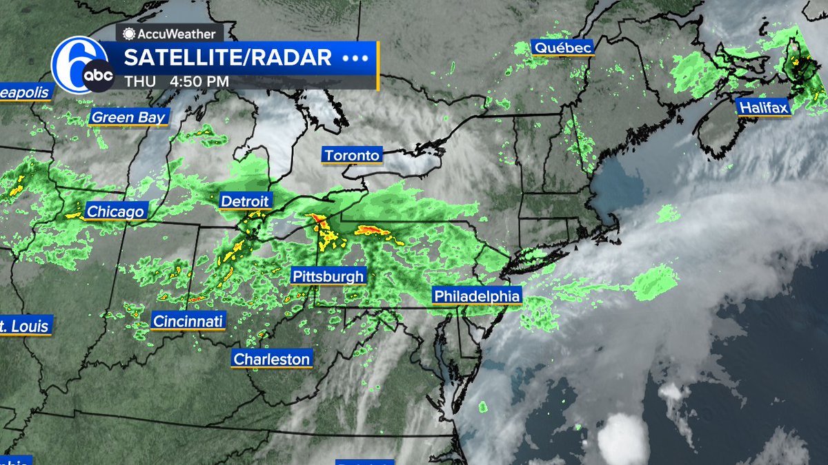 SHOWERS AROUND We have a few showers in our northwest suburbs and some sprinkles elsewhere. Coverage should fill in overnight with even a heavier band of rain late at night. Then rain & drizzle will be with us all through the day on Friday with temps stuck in the mid 50s.