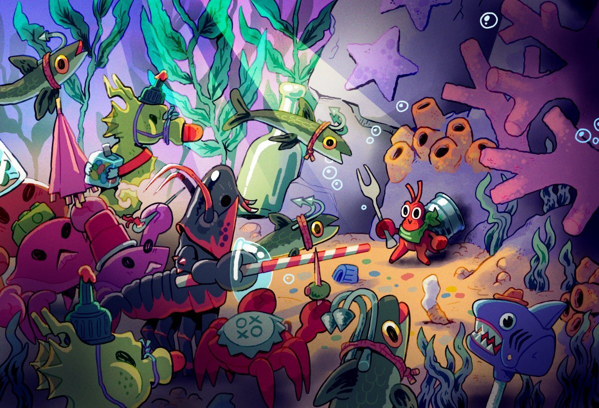 AGGRO CRAB 💥YEAR OF THE CRAB APRIL 21 (@aggrocrabgames) on Twitter photo Commissioned this ADORABLE illustration from <a href="/IndianaJ0nas/">Indiana-Jonas</a>!
Go buy his game Surmount!!! Commissioned this ADORABLE illustration from <a href="/IndianaJ0nas/">Indiana-Jonas</a>!
Go buy his game Surmount!!!