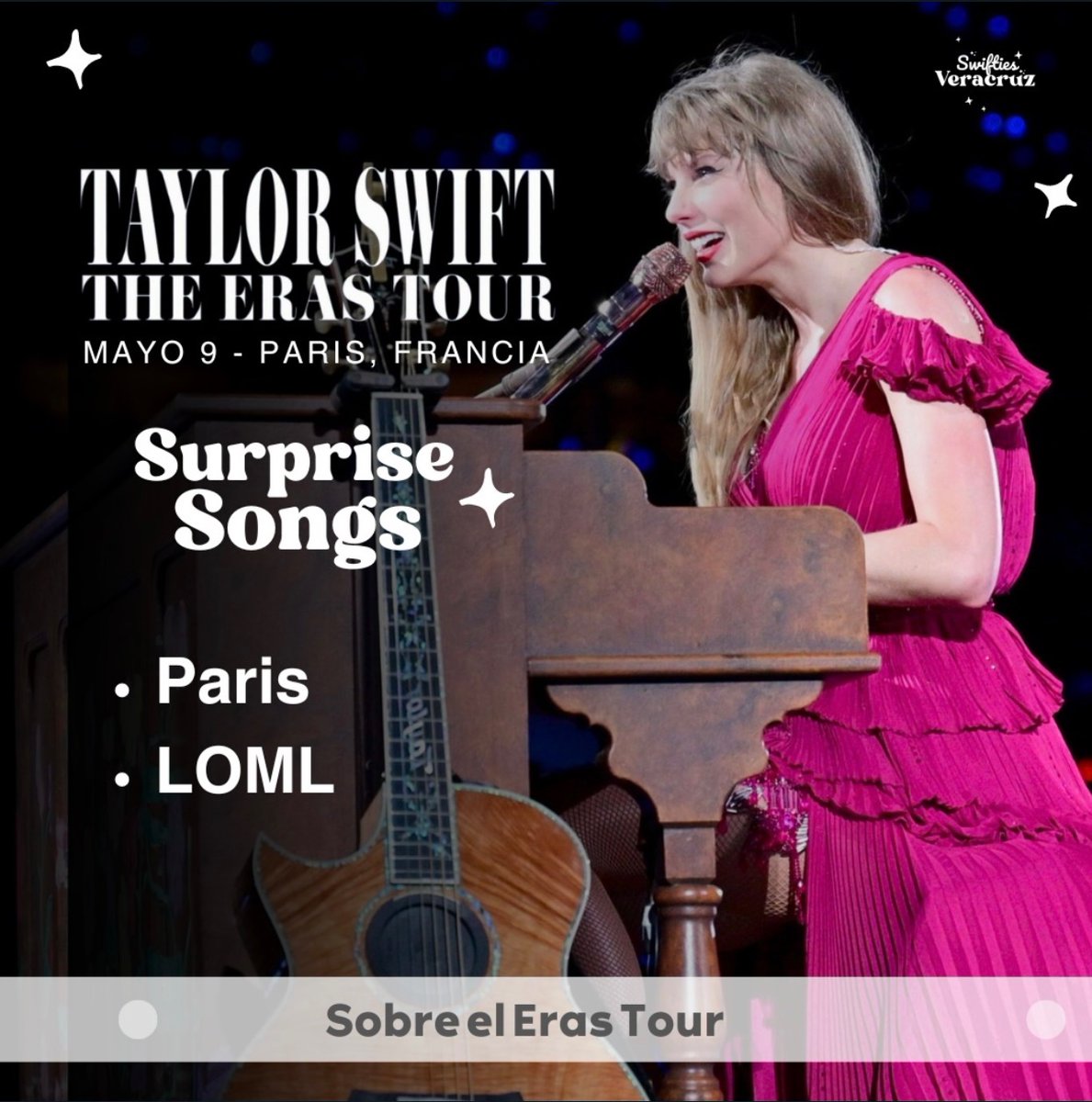 Surprise Songs de la N1 de #ErasTourParis 🇫🇷🪶

-Folkloric swiftie 🩶
#TSTheErasTour #TaylorSwift