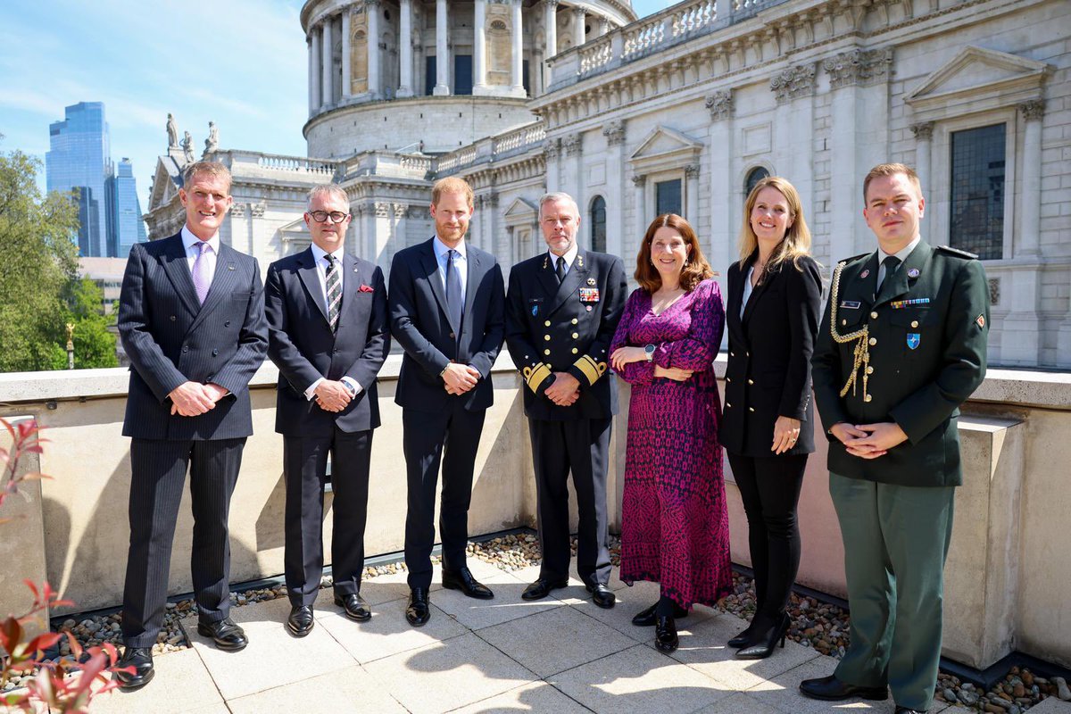 Ahead of our Service yesterday, we were delighted to meet with the Chair of the NATO Military Committee, Admiral Bauer, to explore common values in the support of international wounded injured and sick service personnel and veterans.