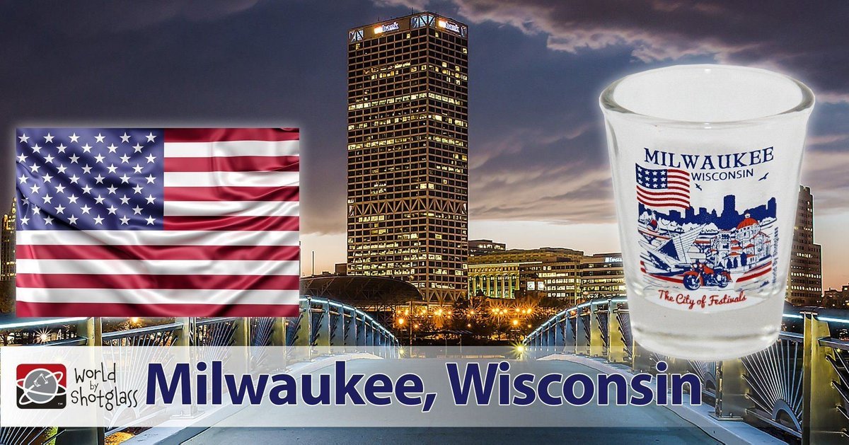 Did you know that Milwaukee is the largest city in the state of Wisconsin and the fifth-largest city in the Midwestern United States? Get your special Wisconsin products today: bit.ly/2tphZZc #Milwaukee #WorldByShotGlass #VisitMilwaukee #Wisconsin