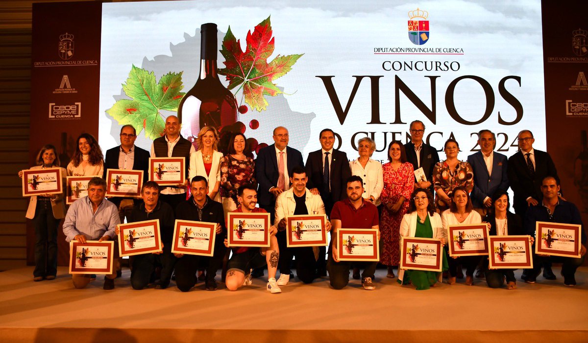 Guijarrojl's tweet photo. #CLM es la región más exportadora de vino de España, casi el 60% del total. Un sector que representa el 5% del PIB regional y genera más de 2.000 M€ al año.

El Concurso de Vinos de Cuenca de @DipuCuenca es buena muestra de la fortaleza del sector en la provincia

¡Enhorabuena! https://t.co/0i1oLTvzD9