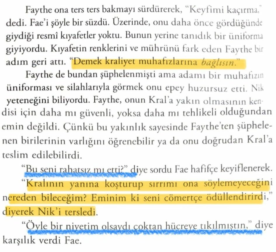 Kraliyet muhafızı olan erkek karakterlere bayılıyorum ya 🤤 hele ki kadın karakter ile işbirliği içindeyse 🤤 yemede yanında yat 🤤