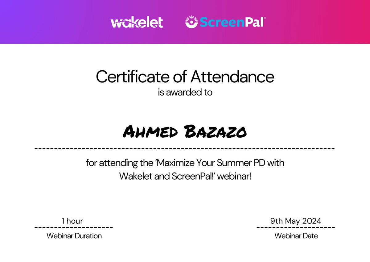 #Wakelet-_-ScreenPal-Webinar-Certificate