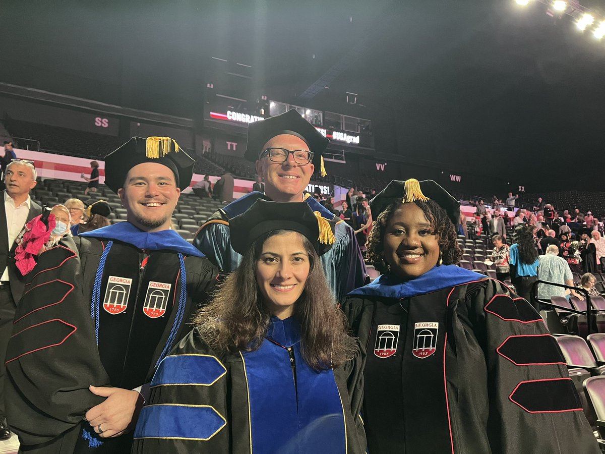 Celebrating our newest PhDs! Congrats to this hard working gang! <a href="/UGASocialWork/">UGASocialWork</a> <a href="/UGAGradSchool/">UGA Graduate School</a>