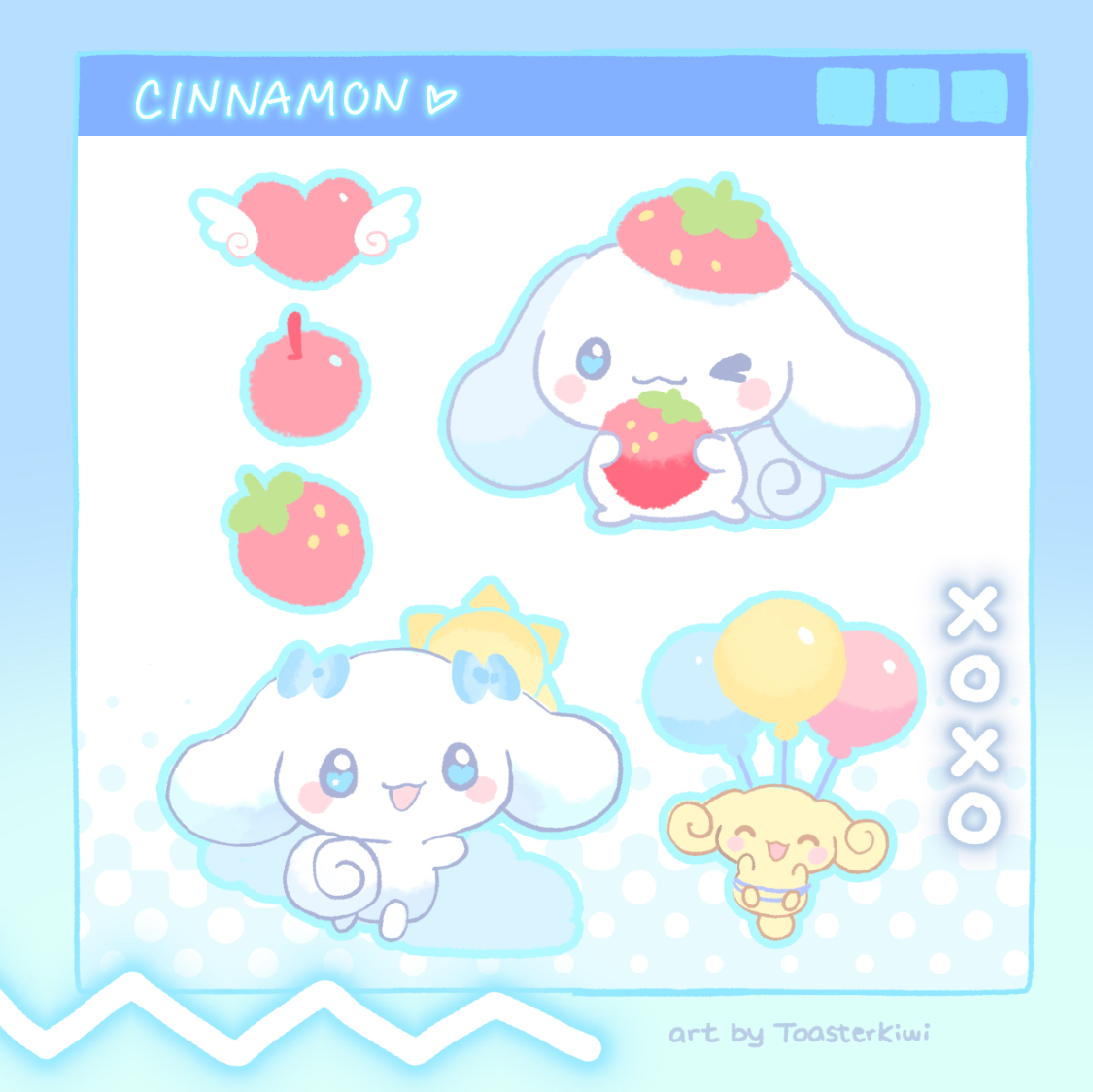 I drew Cinnamoroll
