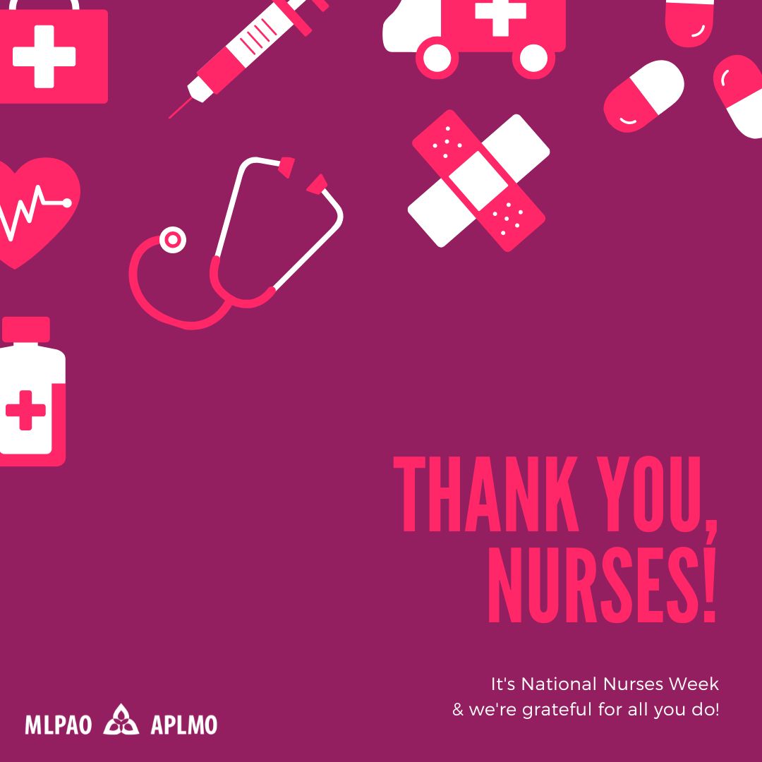 Happy Nurses Week to the incredible souls who bring care, comfort, and kindness to every patient they touch. Your compassion knows no bounds, and your teamwork with lab professionals ensures quality care from bedside to lab bench! #NursesWeek #HealthcareHero #MedLabONT
