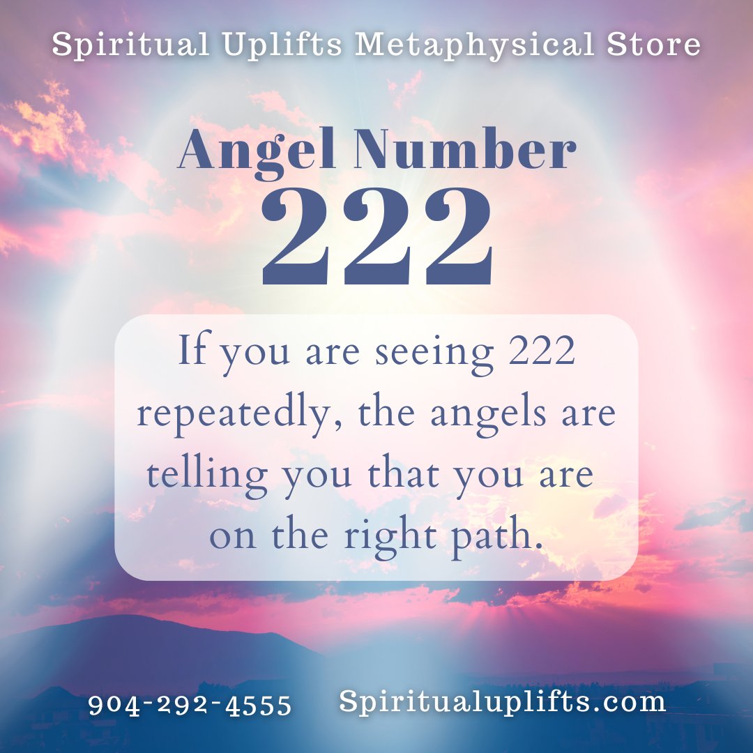 You're on the right path! #angels #angelnumbers #spiritual #healing #spirituality #metaphysical #metaphysicalstore