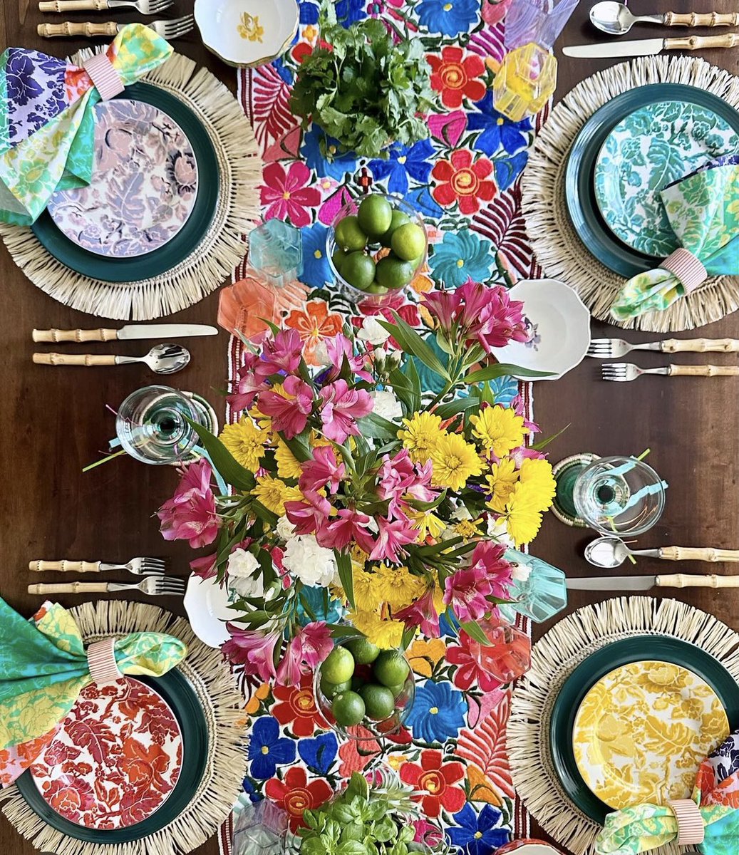 Whimsy tablescape
