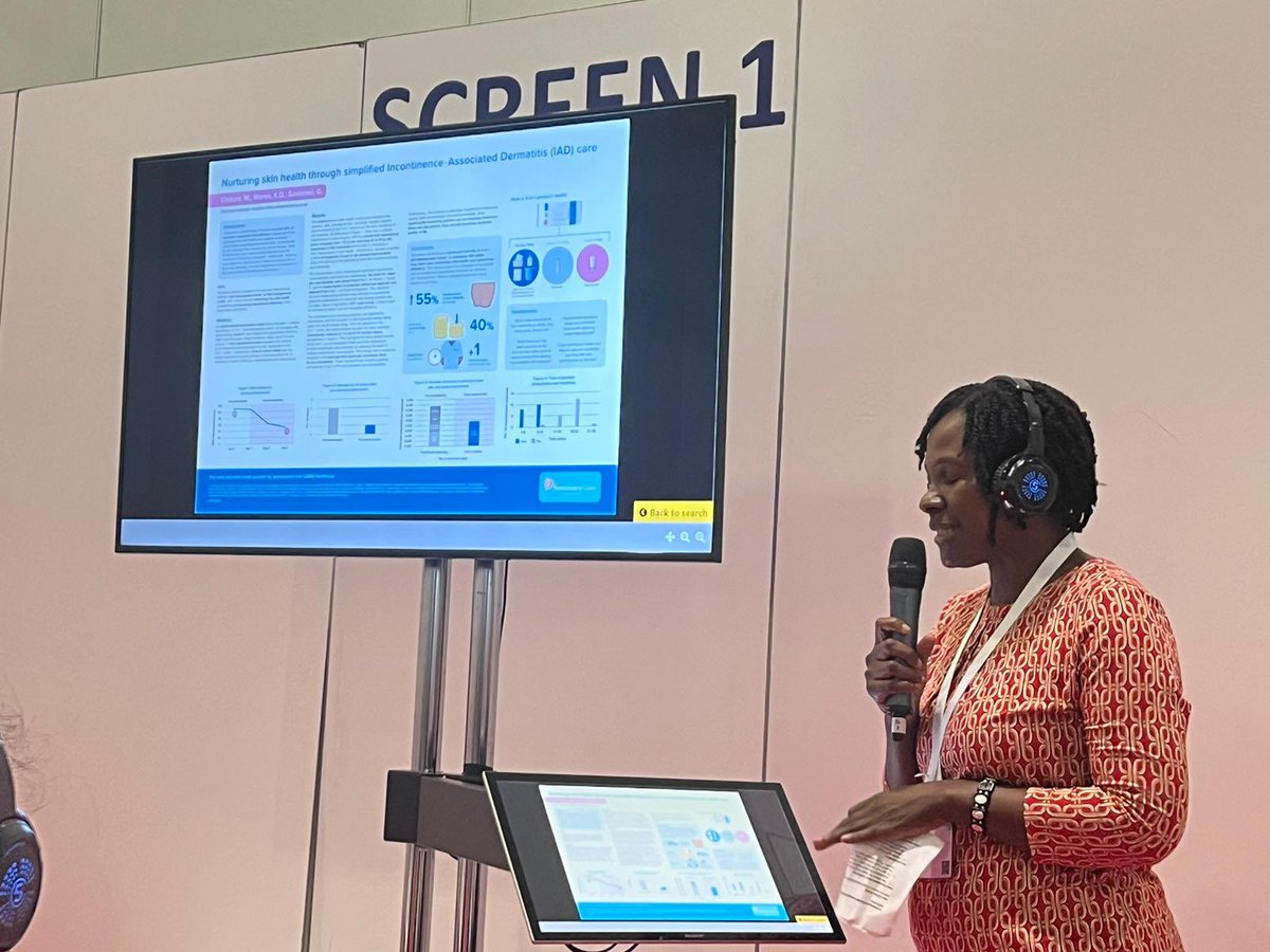 👏 So proud of my friend & colleague Masline for her outstanding presentation on 'Nurturing Skin Health through Simplified IAD Care' at #EWMA24. Her dedication to social care and the nursing profession is truly inspiring! #HealthcareInnovation #ProudFriend #SCNACS 🌟