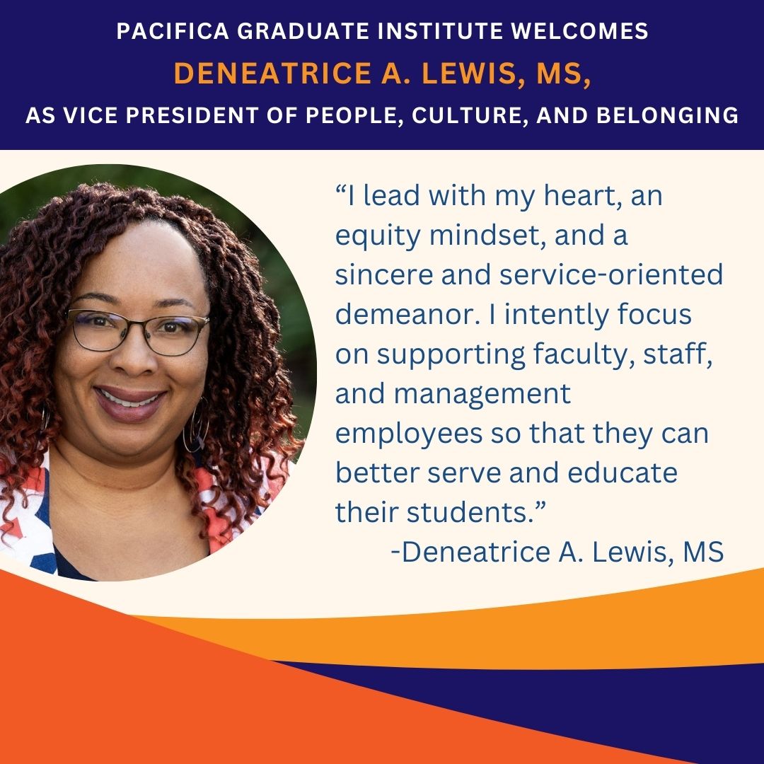 Pacifica Graduate Institute maintains its commitment to nurturing an environment where diversity, equity, inclusion, and belonging (DEIB) are integral.  hubs.ly/Q02vCfYJ0
#Onwardtogether #Depthpsychologyforall #Pacificasoulpromise  #DiversityandInclusion 
@LeonieMattison