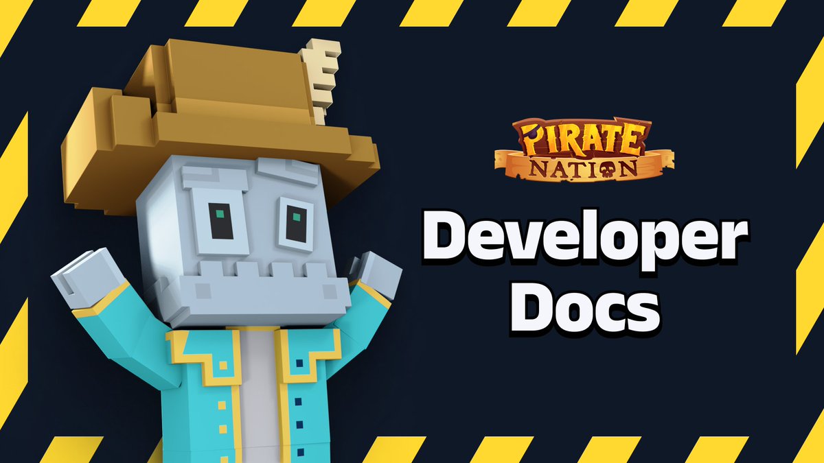 Pirate Nation (@piratenation) on Twitter photo As a fully onchain game, <a href="/PirateNation/">Pirate Nation</a> can be built on & extended by our community. 🤝
Our v1 Developer Docs are now ready! They contain:
➜ Existing projects & ideas for new ones
➜ Details of our core constructs, reading data, writing data
➜ Art & other resources As a fully onchain game, <a href="/PirateNation/">Pirate Nation</a> can be built on & extended by our community. 🤝
Our v1 Developer Docs are now ready! They contain:
➜ Existing projects & ideas for new ones
➜ Details of our core constructs, reading data, writing data
➜ Art & other resources