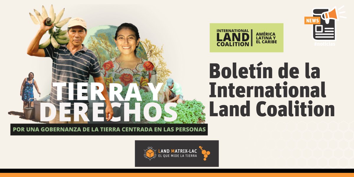 #noticias

Boletín de la International Land Coalition

landmatrix-lac.org/noticias/bolet…

#soberaniaalimentaria #incidenciapolítica #DatosDeCalidad  #datos #DatosDeCalidad #FuentesDeDatos #GIS #SistemasDeInformaciónGeográfica #GrandesTransaccionesDeTierras #GobernazaDeLaTierra