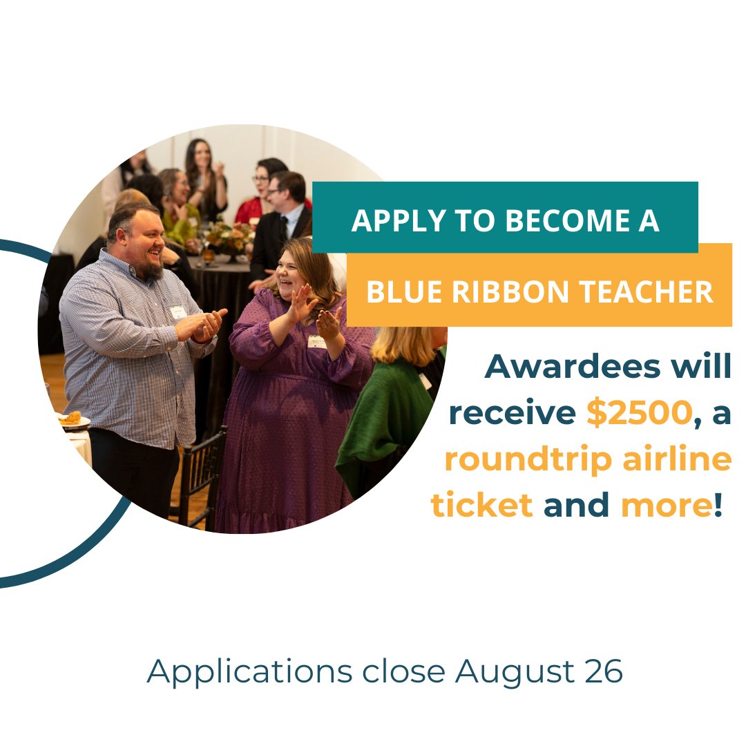We are looking to celebrate outstanding @MetroSchools educators who are demonstrating excellence each and every day in their classrooms. Apply today or nominate a teacher for the #NashvilleBlueRibbonTeacher award! Learn more at mnps.org/careers/blue_r….