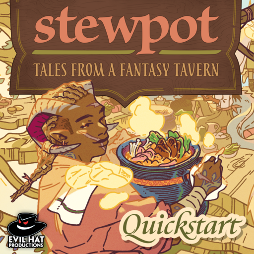 🥘 Put down the sword and pick up the ladle as a retired adventurer in Stewpot: Tales from a Fantasy Tavern from @EvilHatOfficial. With only 7 days left in the Backerkit campaign, there's still time to claim your FREE preview on Roll20! hubs.li/Q02wHhhx0
