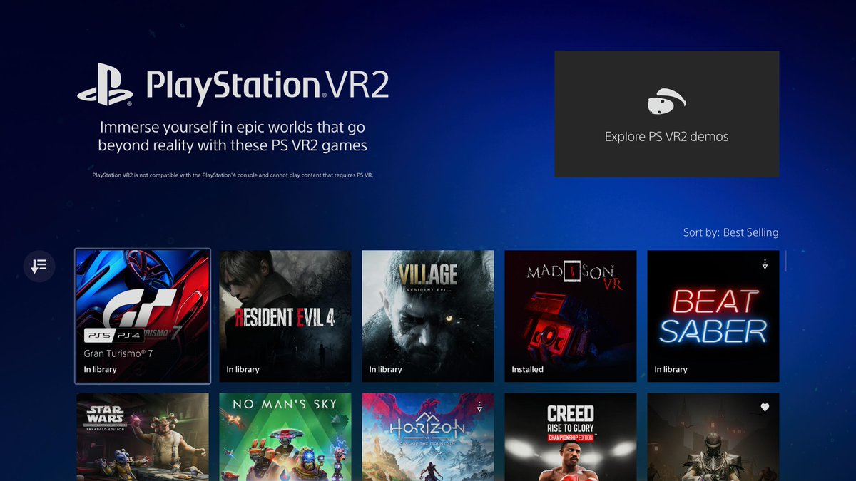 Madison VR is 4th on the PS Store section of PSVR2. Only behind the big hybrid games, and ahead of Beat Saber. Strong.