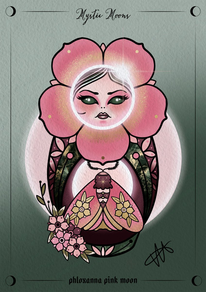 Magical Reason No. 2 to mint your Lunar Witch 🌸🌚✨ Mint before the 23rd May you will get Phloxanna Pink Moon edition as a bonus 🌸🌚✨ #NFTcollectibles #NFTArt