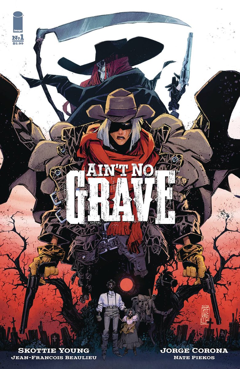 Comics I really dug this week: 

--The finale to 'Beneath the Trees Where Nobody Sees,' which wrapped up the story nicely ... or not so nicely, actually
--The Avengers Blood Hunt tie-in issue; loved the opening intro pages
--The Boy Wonder #1; pure comics joy
--Ain't No Grave #1