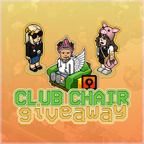 🪙 COLLECTIBLE CLUB CHAIR GIVEAWAY 🪙

Want to win yourself a Club Chair? All you need to do is the following:
• Like & RT this post
• Follow @USDFHabbo 
• Tag a friend in the replies

Ends in 7 days, good luck!

To receive Collectibles, there are steps you need to follow -…
