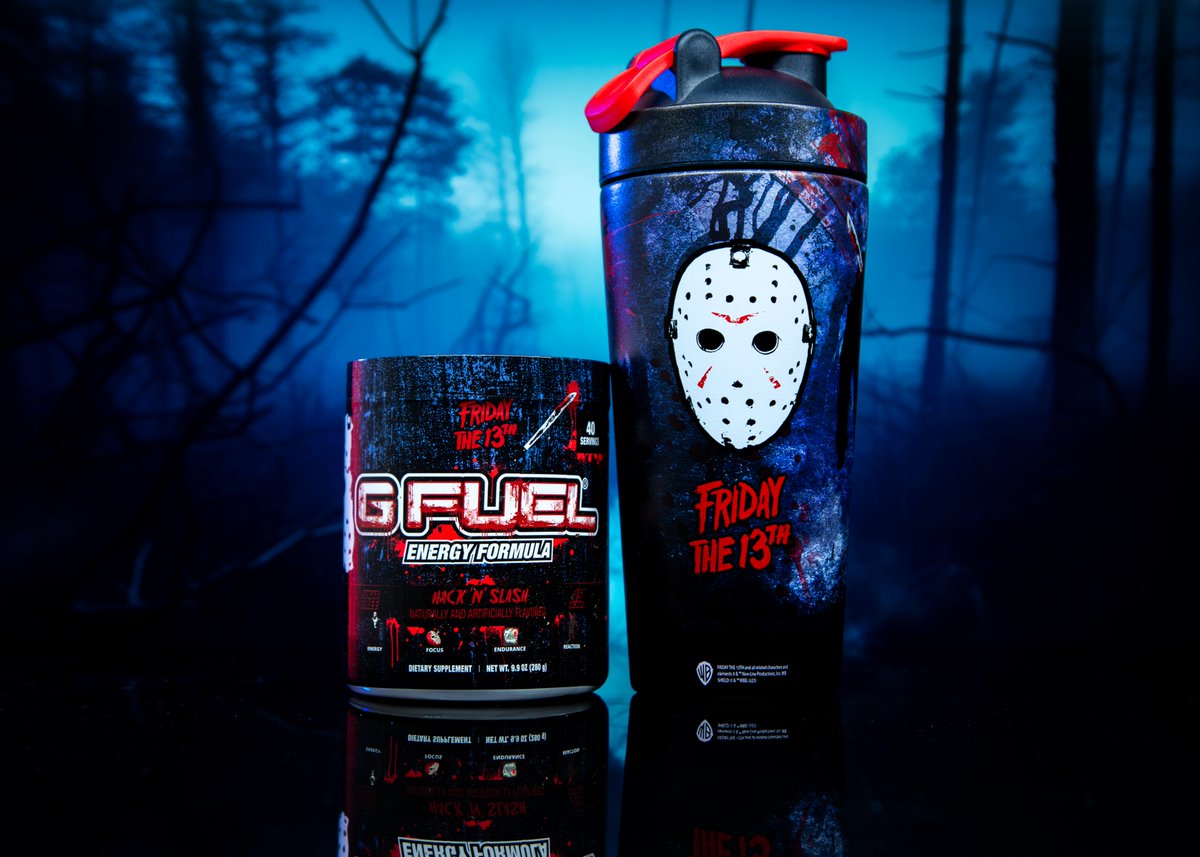 ❤️ 𝐑𝐓 + 𝐅𝐎𝐋𝐋𝐎𝐖 to win a Citrus Fruit Punch #FridayThe13th x #GFUEL 𝐇𝐀𝐂𝐊 '𝐍' 𝐒𝐋𝐀𝐒𝐇 TUB! 🔪 2 winners picked tomorrow in honor of the ICONIC movie's 44 YEAR ANNIVERSARY!