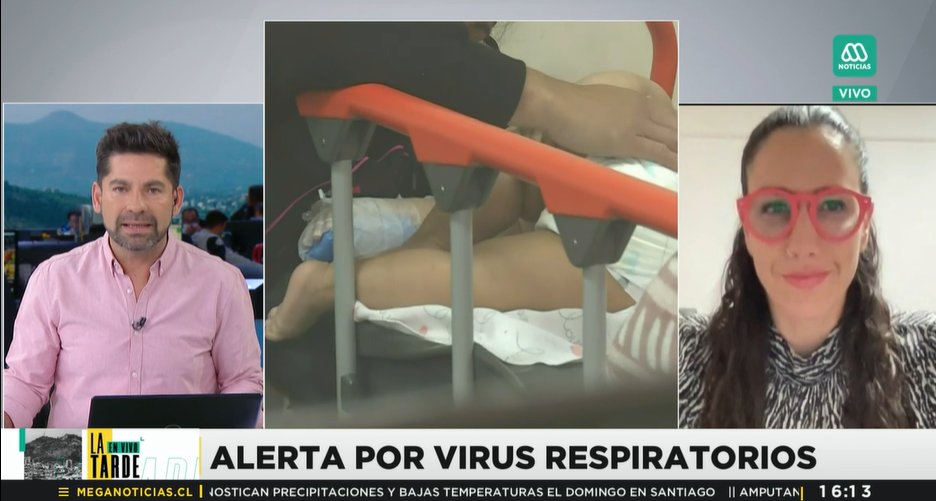 'El virus que predomina es Influenza A y está afectando principalmente a las personas mayores. Vemos una menor circulación del VRS, pero que podría aumentar en las próximas semanas, para este virus tenemos #Nirsevimab, que protege a los lactantes'. 📺En @meganoticiasc