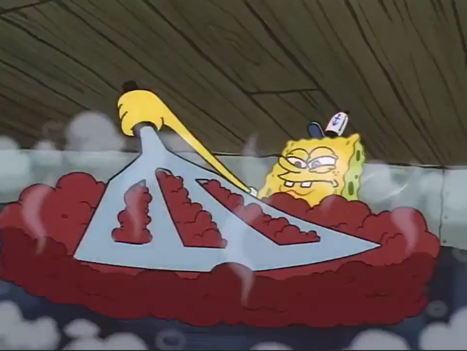Early SpongeBob definitely has a lot of great artistic merit people don't appreciate, probably because they're just so used to it, but look at all these awesome shots in 'Nature Pants' !