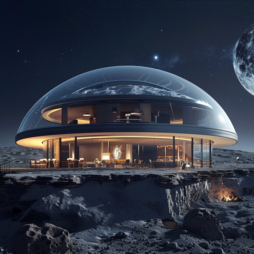 2029 Perched atop the Aristarchus Plateau on the Moon's near side, the Musk Hotel stands as a testament to human ingenuity and the relentless pursuit of luxury in the most extraordinary environments. This awe-inspiring structure, encased within a vast, transparent dome, offers…