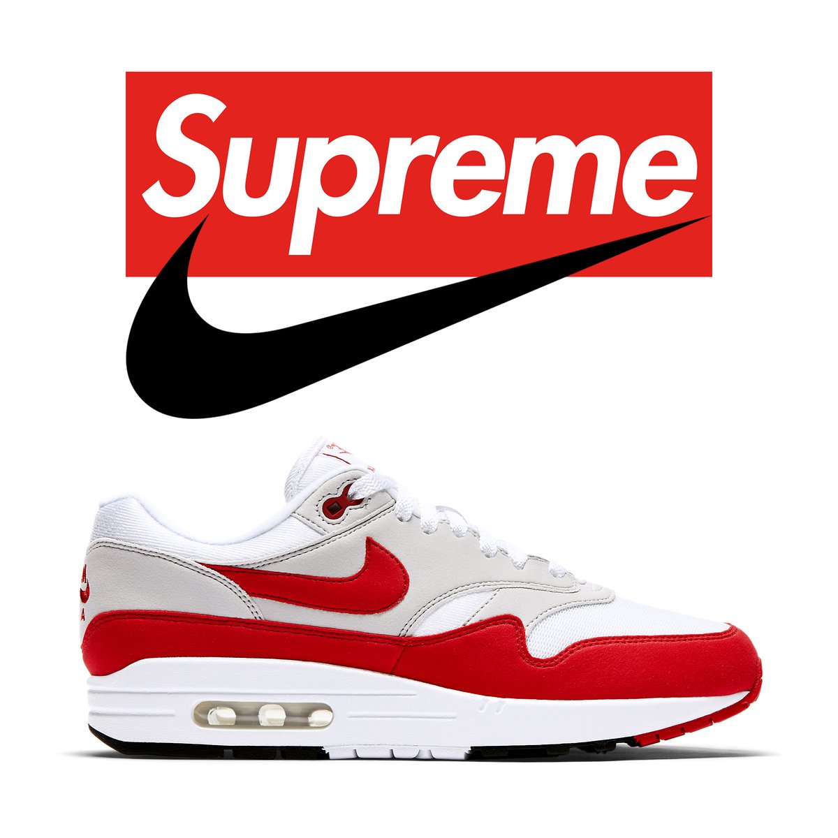 Supreme x Nike Air Max 1

Expected to be releasing for Spring/Summer 2025, Supreme will be collaborating with Nike on a set of Air Max 1 🔥

Stay tuned for more details on the design and mockups to come 🔜

Source: @brendandunne