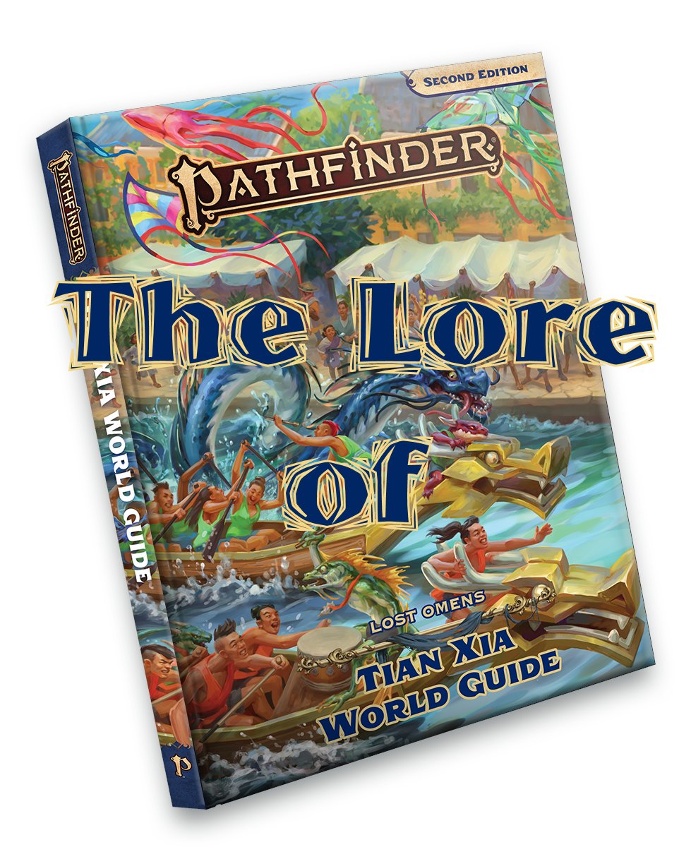 Today's #InvestingIn digs into lore from the #TianXiaWorldGuide from @Paizo! Oni community, Goka boy bands, a talking comb, forest spirits, celestial courts, and more! Numerous vibrant cultures and adventure possibilities await! bit.ly/3yeOwCH #ttrpg #pathfinder2e